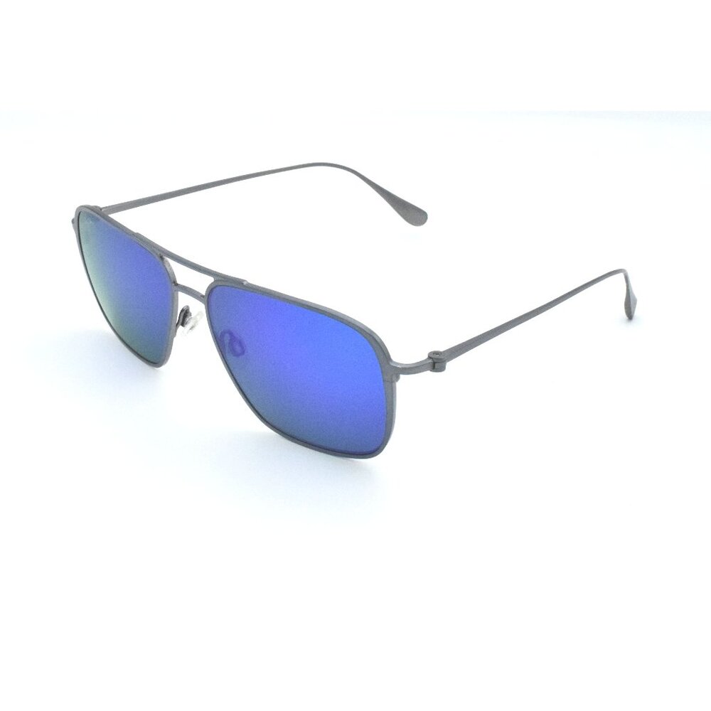 Maui Jim Beaches MJ 541-27A Matte Gun Frame / Blue Hawaii Polarized Lenses